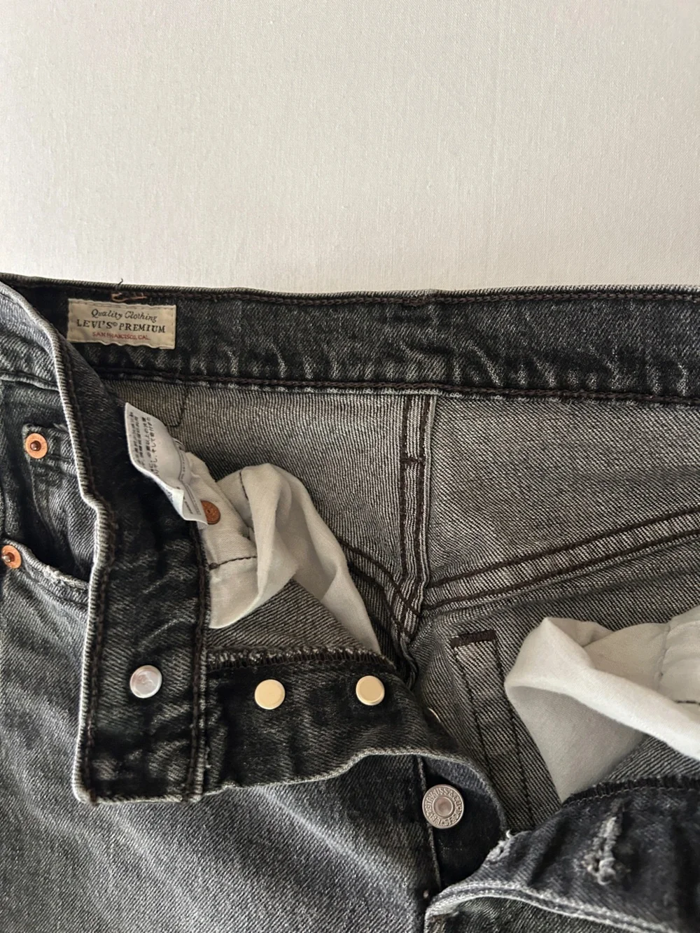 Levi's Men's Slim Jeans in Washed Black